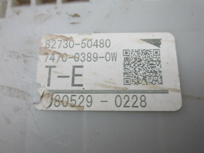 Lexus Fuse Box 82730 50480
