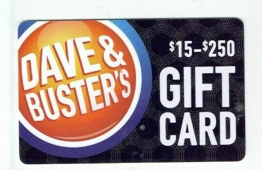 Dave & Buster's Gift Card