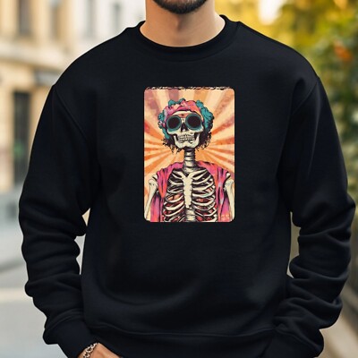 Skeleton Hippie Cosy And Perfect For Any Occasion S To 4XL