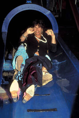 Steve Tyler of Aerosmith Historic Old Photo