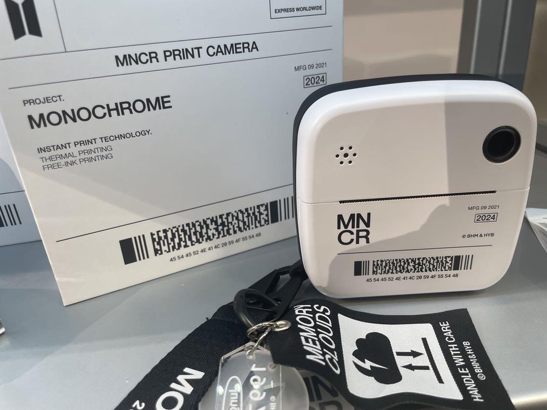Bts Monochrome Print Camera Bangkok Limited Roll Paper Included | eBay
