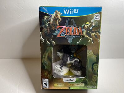 The Legend of Zelda: Twilight Princess HD Wii U w/ Wolf Link Amiibo BRAND NEW