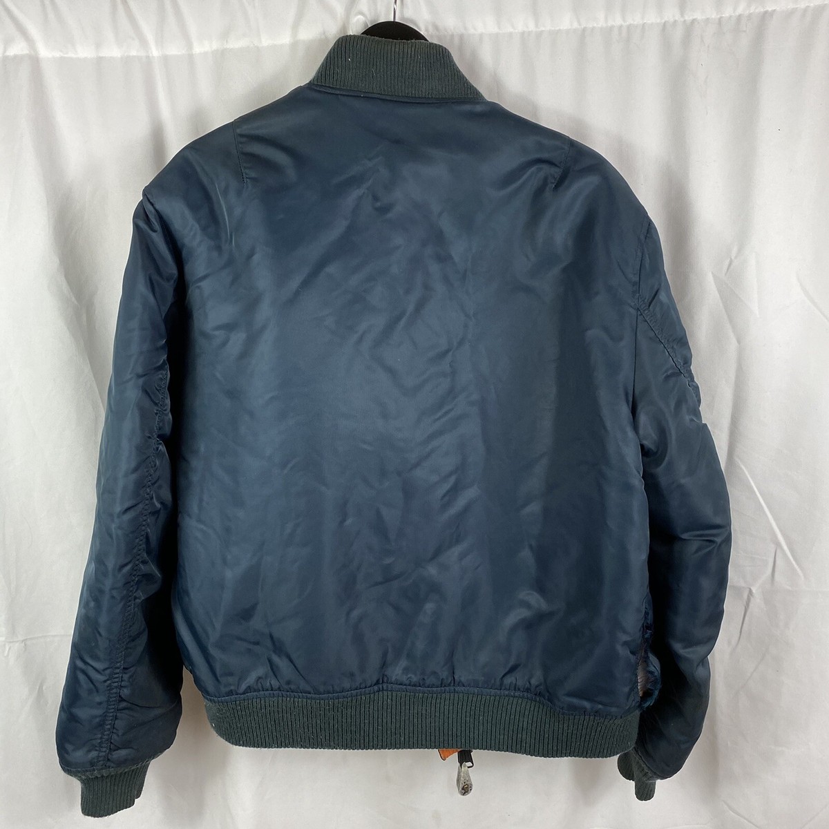 USA製 SPIEWAK MA-1 flight jacket Vintage Blue MA-1 Spiewak Flight Jacket Large | eBay