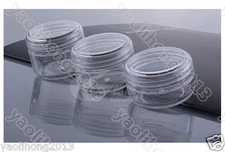 3g 5g 10g 20g Clear Cosmetic Empty Jar Pot Eyeshadow Makeup Face Cream Container