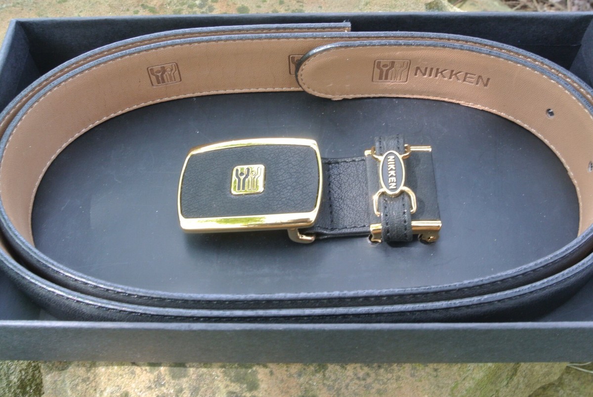NIKKEN BELT 1486 WITH BELT BUCKLE NEW IN BOX NIB 38 | eBay display picture 2