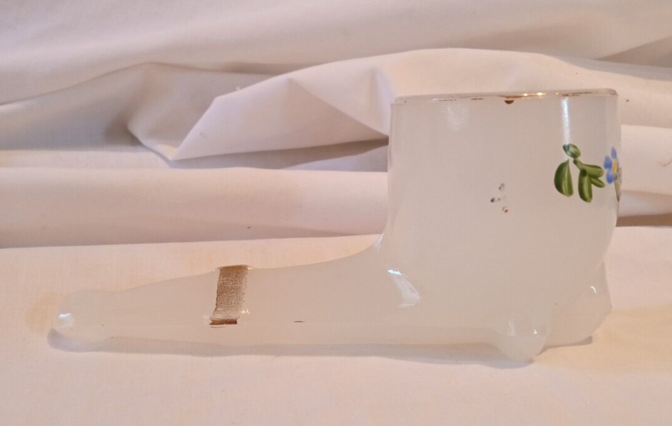 Rosholt SD Clambroth Milk Glass Souvenir Pipe See Description eBay