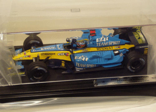 1/18 Fernando Alonso Renault R25 2005 World Champion Edition - Brazil GP - Picture 2 of 2