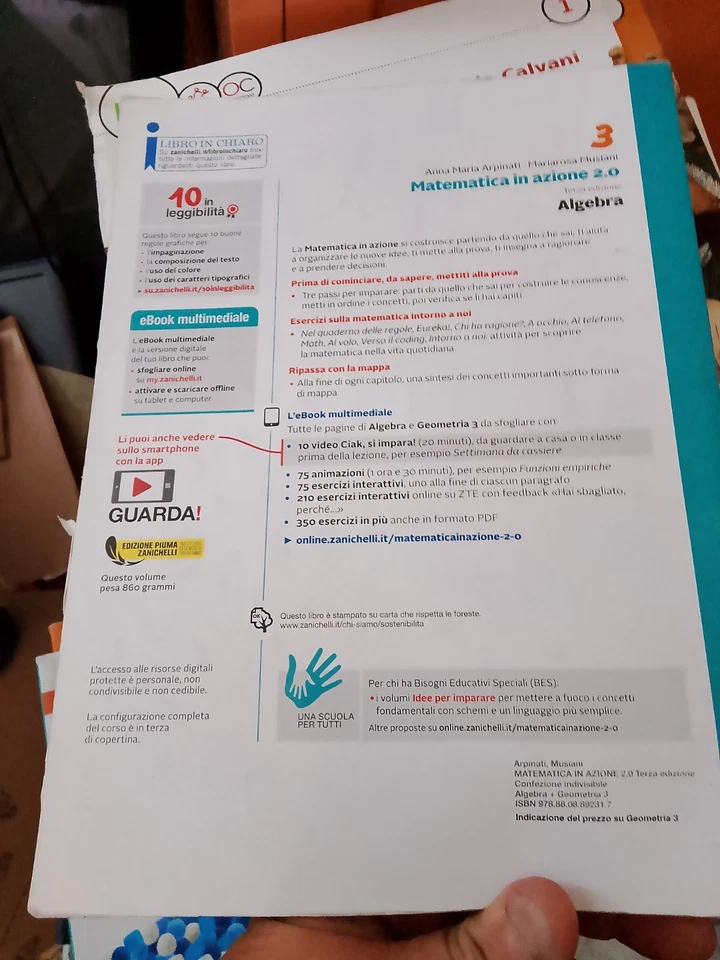Matematica in azione 2.0 - Immagine 2 di 4