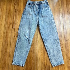 Vintage Guess Georges Marciano Jeans Womens 30 Blue High Waist Acid Wash
