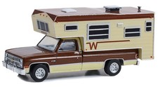 GREENLIGHT,1982 CHEVROLET C20 Silverado Camper from the Winnebago series in b...