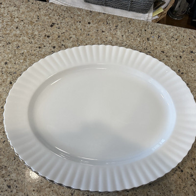 Royal Albert Val D'Or Oval Serving Platter 15 MINT, Royal Albert Val Dor