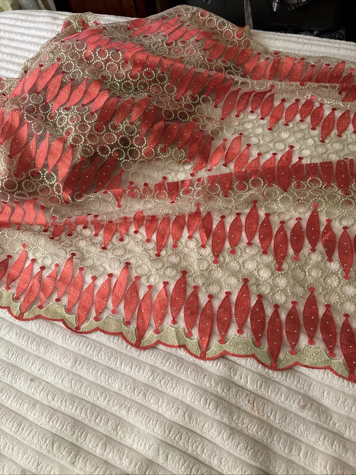 Tulle Net Fabric Lace - Image 2 of 3