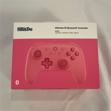 8BitDo Ultimate 2C Bluetooth Controller, Bluetooth/Wired USB, Pink for Switch
