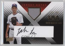 2008 USA Baseball National Teams Jersey Autos Black Ink /295 Zach Lee Auto 0o9