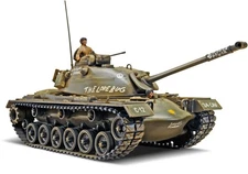 85-7853 M48A2 Patton Tank Model Kit 1:35 Scale 152-Piece Skill Level 4 Plastic