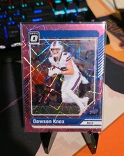 2024 Panini Donruss Optic - Dawson Knox #24 Pink Velocity Prizm /80