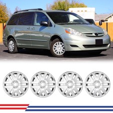 16 Hubcap Chrome Wheel Covers For 2004-2010 Toyota Sienna R16 Steel Rim 16 Hubcap Chrome Wheel Covers For 2004-2010 Toyota Sienna R16 Steel Rim