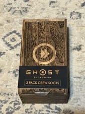 Ghost Of Tsushima 3 Pack Crew Socks W/ Wood B...