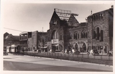 FOTO STRASSENBAHN BAHNHOF PAICOS DAKO? FEMA? FAMA? NACHKRIEG (BW3778)