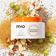 Mio Solar Power Body Scrub 275ml Illuminating Sugar Scrub Radiance Skincare