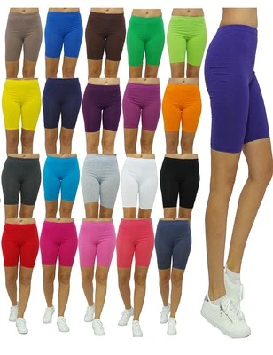 Damen Shorts kurze Leggings Hotpants Sport Baumwolle Pants Short mini unterhose - Bild 1 von 4