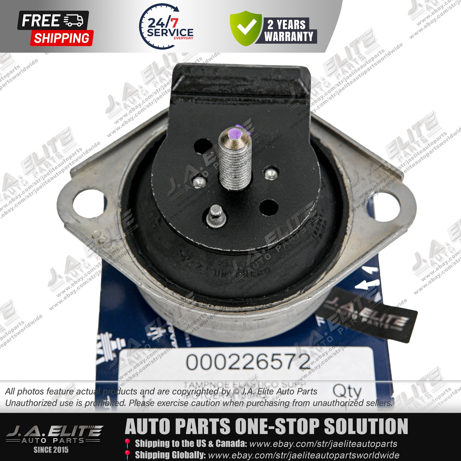 Genuine Engine Mount fits Maserati Quattroporte GranTurismo GranCabrio 226572