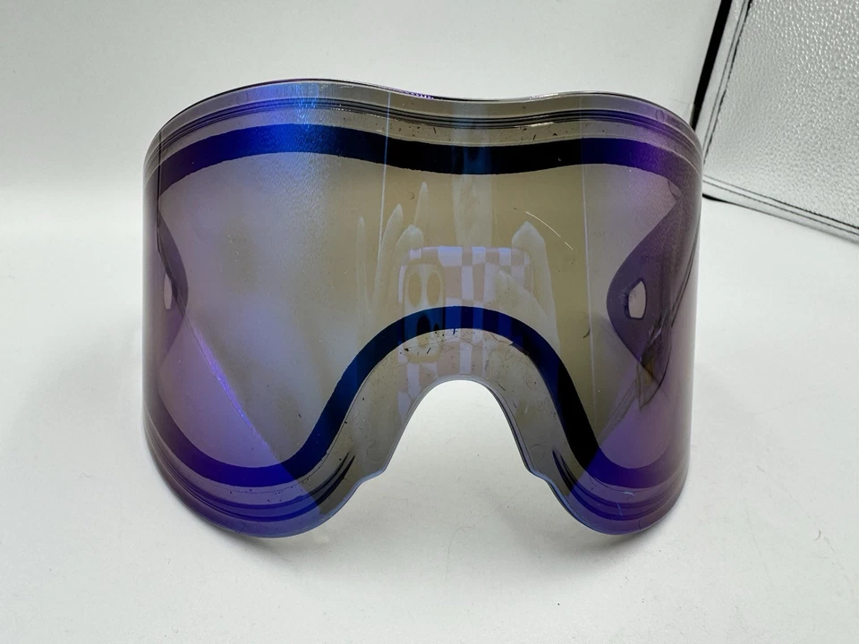 Máscara de paintball espejo púrpura vidrio térmico E-Vent / E-Flex Foto 2 de 4