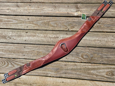 Devoucoux Allure Padded Anatomic English Jumper Girth - SIZE CHOICE: 48'' or 52''