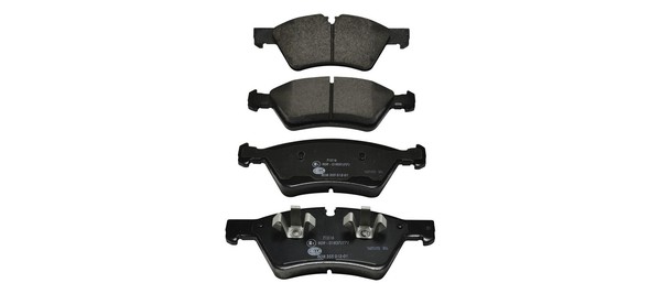 Vorderachse Hella 8DB 355 012-011 Bremsbelagsatz, Scheibenbremse FüR MERCEDES-BE-image