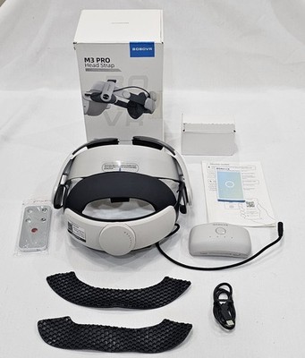 BOBOVR M3 Pro Head Strap Battery Combo Compatible with Meta Quest