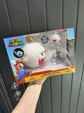 Super Mario King Boo & Boo & Luigi Deluxe Figure Set Jakks USA EXCLUSIVE