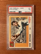 1955 Topps All American Don Hutson RC #97 PSA 7