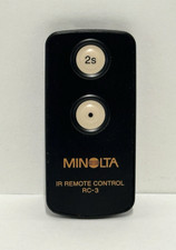 Minolta RC-3 IR Remote Control Shutter Switch For Dimage Vectis Camera NEW BATT