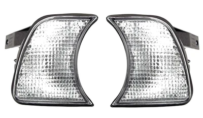 Frontblinker Set für 5er BMW E34 1987-1997 Blinker Weiß mit Fassung - Bild 1 von 4