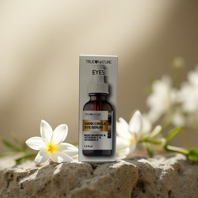 Brightening + Hydration Boost | Dark Circle Eye Serum by True Nature   1.0 fl oz