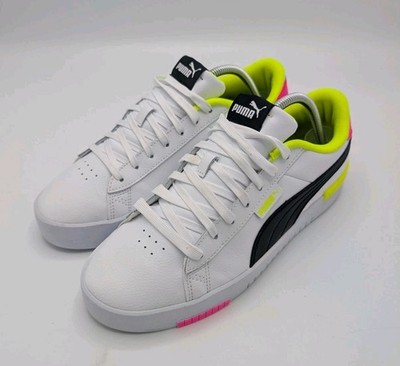Puma Jada SC 386418-01 White Pink Green Women s US Size 11 Sneaker Shoes