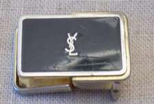 Yves Saint Laurent YSL Logo Metal Belt Buckle Size 34