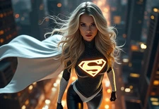 4x6  Color Photo Print Women Famous Fan Art ai Fantasy superhero cosplay HOT 129