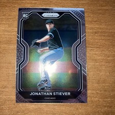 2021 Panini Prizm Jonathan Stiever #68 Rookie Card Base Chicago