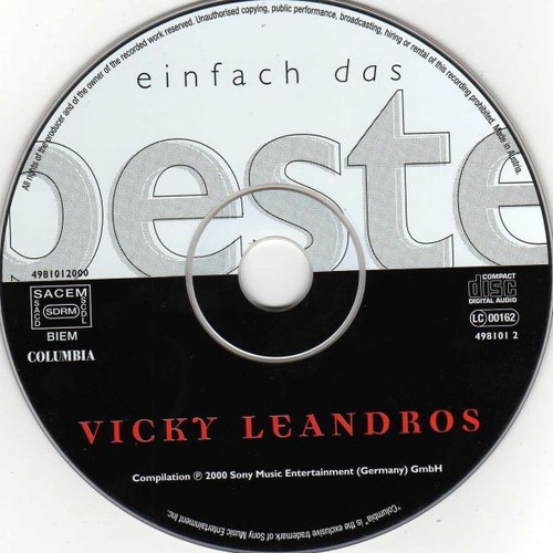 Vicky Leandros Einfach Das Beste - CD - Picture 3 of 3
