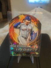 Pete Alonso 2022 Bowmans Best #GI-16 Global Impact Die Cut Atomic Refractor