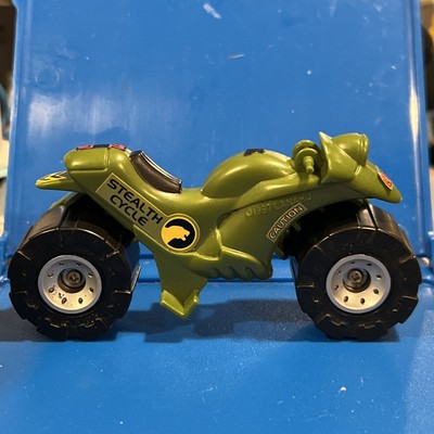 Vintage  Lanard The Corps! Stealth Cycle Green Motorcycle 1997