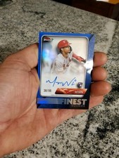 2024 Topps Finest - Finest Rookies Variation Masyn Winn AUTO #'d /99 #FR-MW RC