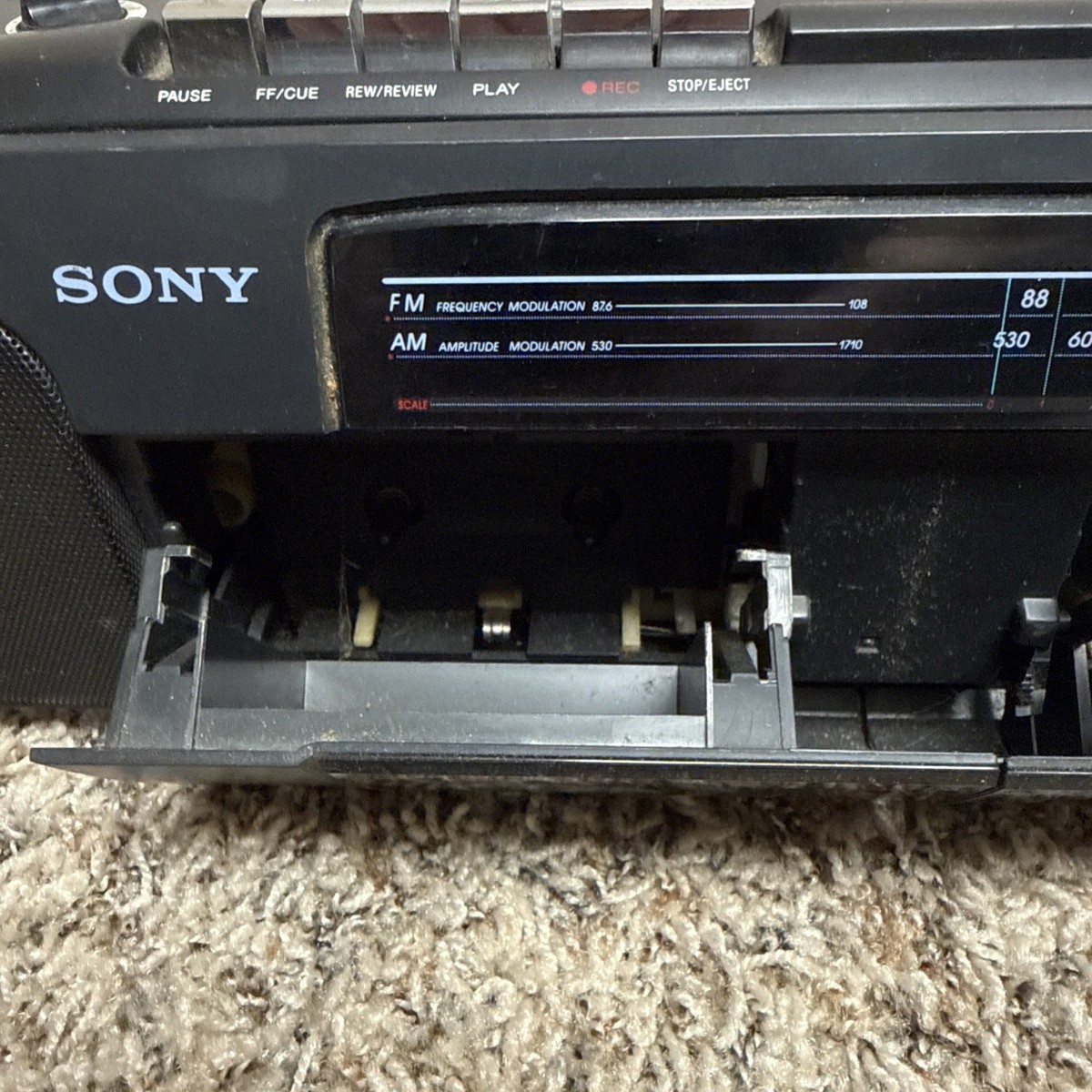 Sony CFS-W338 CD/Radio/Cassette Boombox for sale online | eBay
