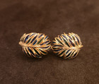 Rare Plique A Jour Enamel Cufflinks 18k — photo 3