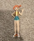Vintage Misty Action Figure 1998 5” Pokemon Toy Mini Figures Tomy Toys
