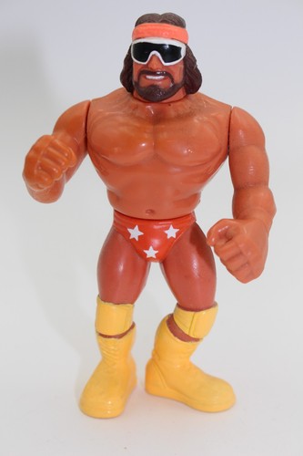WWE WWF Hasbro Macho Man Randy Savage Series 1 Vin...