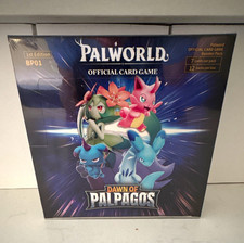 Palworld Official Card Game Dawn of Palpagos BP01 1st Ed Box SEALED
