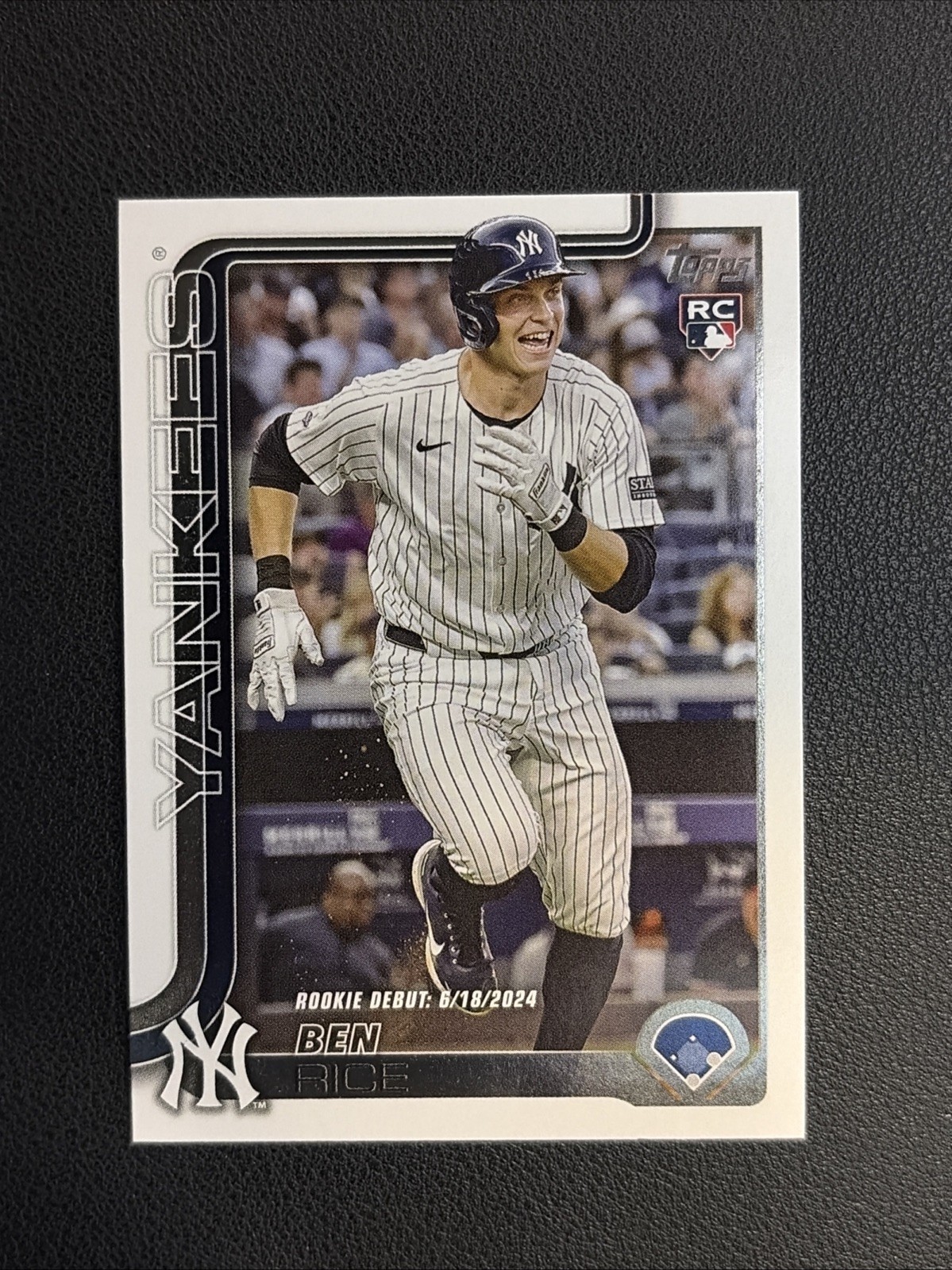 2025 Topps Update - Yankees Rookie Debut Ben Rice #US25 (RC)