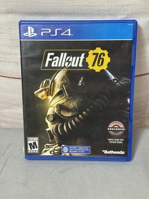Fallout 76 sony PLAYSTATION 4, 2022 Tested Works